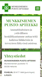 Mobile Screenshot of munkkiniemenpuistoapteekki.net